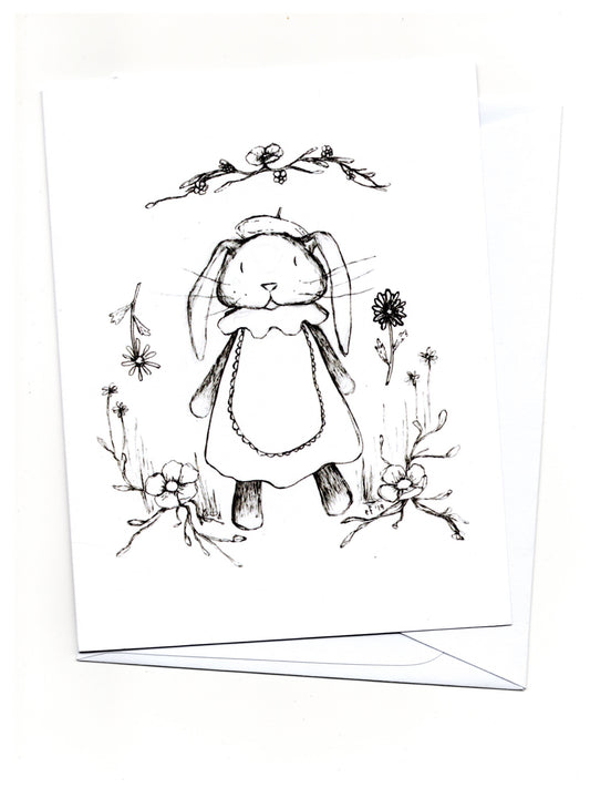 "bunny" Greeting Card Collection (Set of 4 Cards)