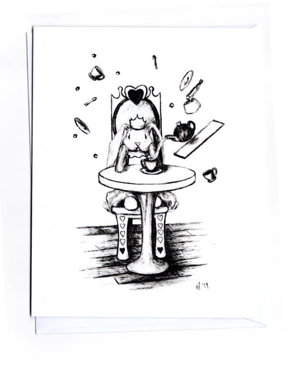 bunny four Greeting Card