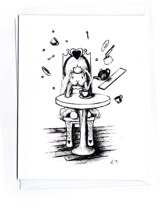 bunny four Greeting Card