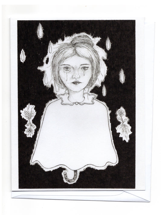 "How We Carry Our Sadness" Greeting Card