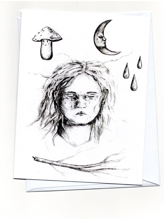 Tears Greeting Card