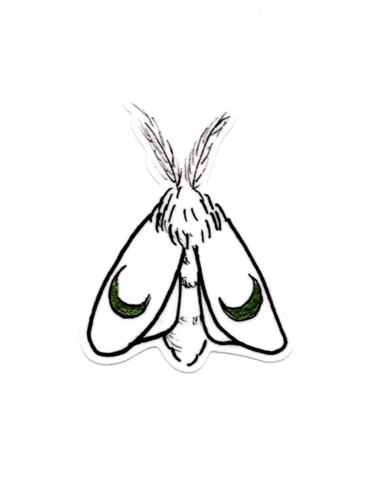 Moon Moth Sticker