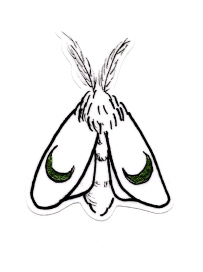 Moon Moth Sticker