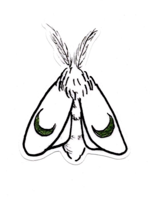 Moon Moth Sticker